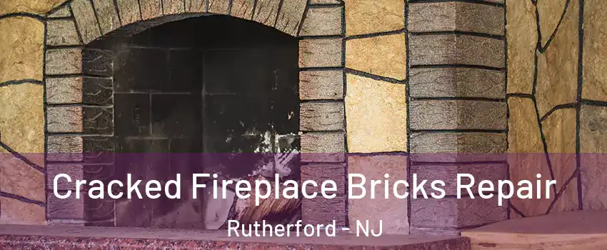  Cracked Fireplace Bricks Repair Rutherford - NJ