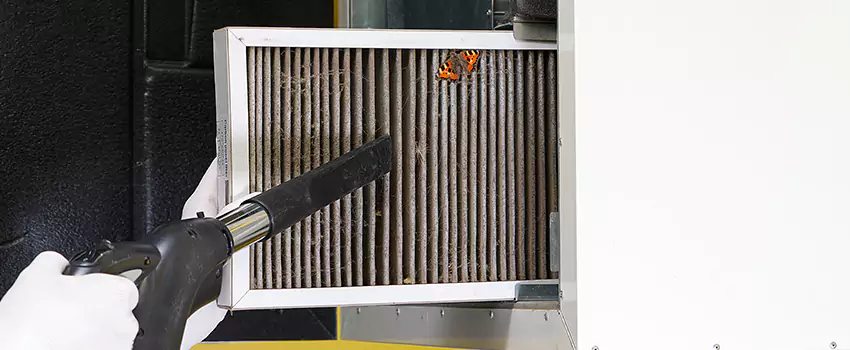 Clogged Air Duct Cleaning Process in Rutherford, NJ