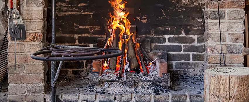 Cracked Electric Fireplace Bricks Repair Services  in Rutherford, NJ