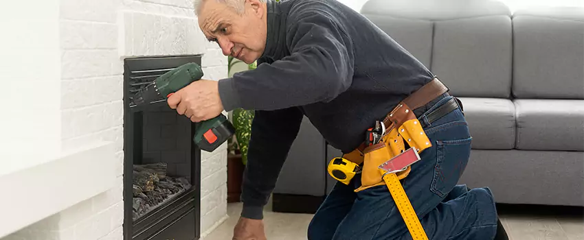 New Indoor Fireplace Installation in Rutherford, New Jersey