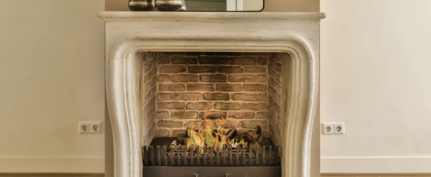 Vintage-style Fireplace Redesign in Rutherford, New Jersey