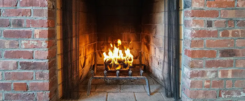 Repairing Damaged Fireplace Tiles in Rutherford, New Jersey