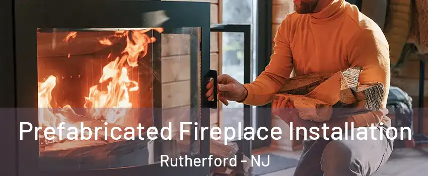  Prefabricated Fireplace Installation Rutherford - NJ